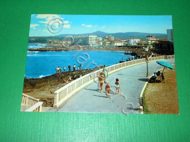 Cartolina Rosignano Solvay - Passeggiata - La Terrazza 1973