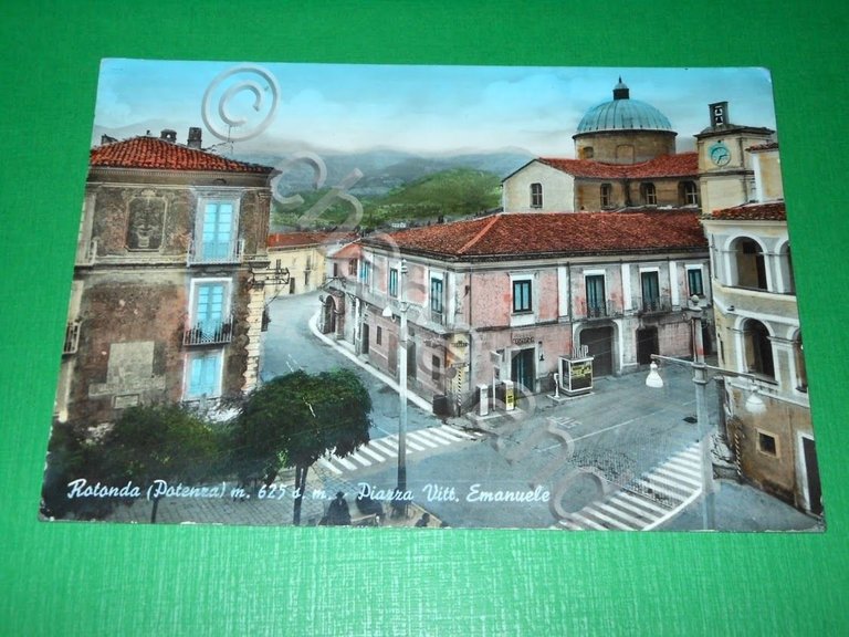 Cartolina Rotonda ( Potenza ) - Piazza Vittorio Emanuele 1967 | Immagine Gallery 2