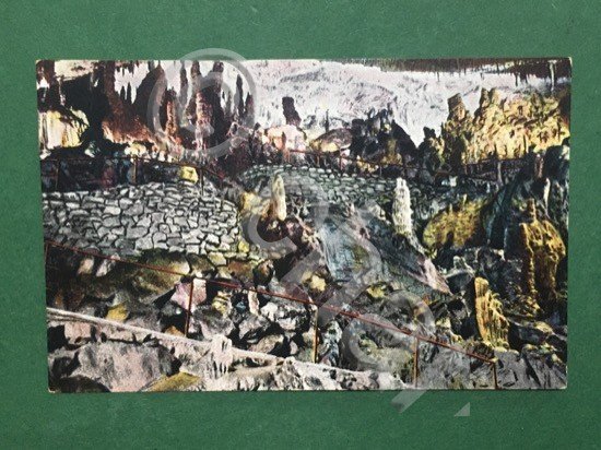 Cartolina RR. Grotte Demaniali di Postumia Presso Trieste - 1930 …