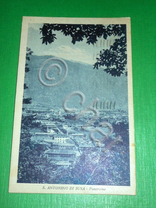 Cartolina S. Antonio di Susa - Panorama 1936
