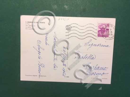 Cartolina S. Benedetto Del Tronto - Il Faro - 1964
