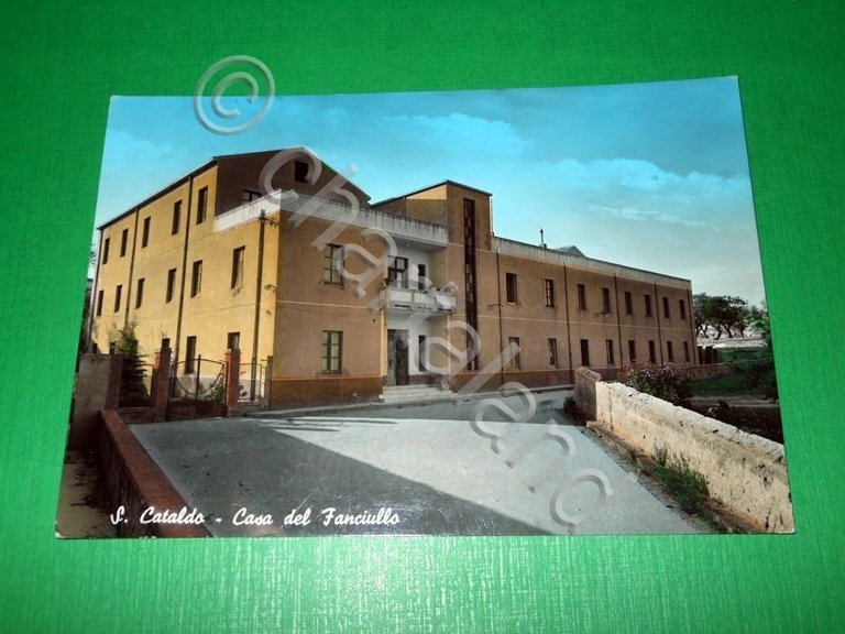 Cartolina S. Cataldo - Casa del Fanciullo 1960 ca.