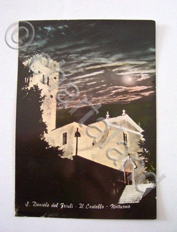 Cartolina S. Daniele del Friuli - Il Castello 1961 | Immagine principale