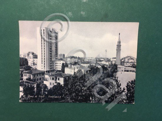 Cartolina S. Dono di Piave - Panorama - 1964