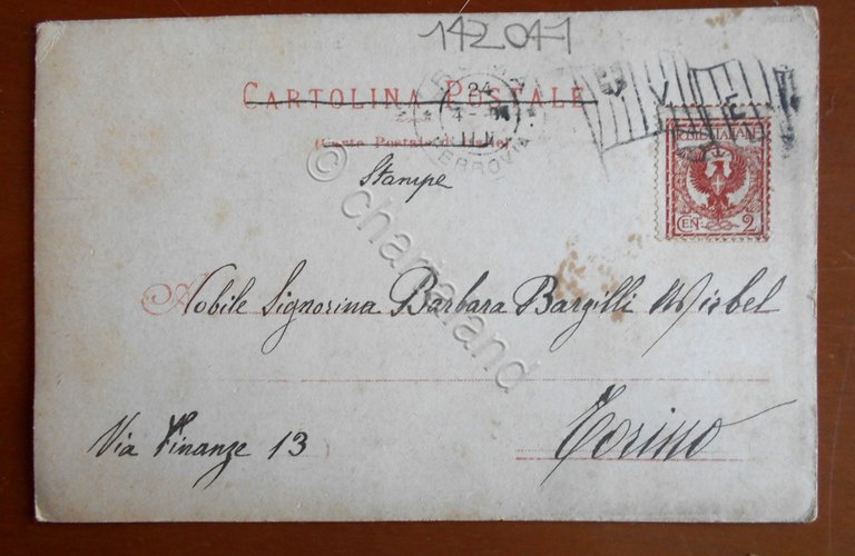 Cartolina S.E. Mad.ME Loubet - M.RS Emile Loubet - Roma …