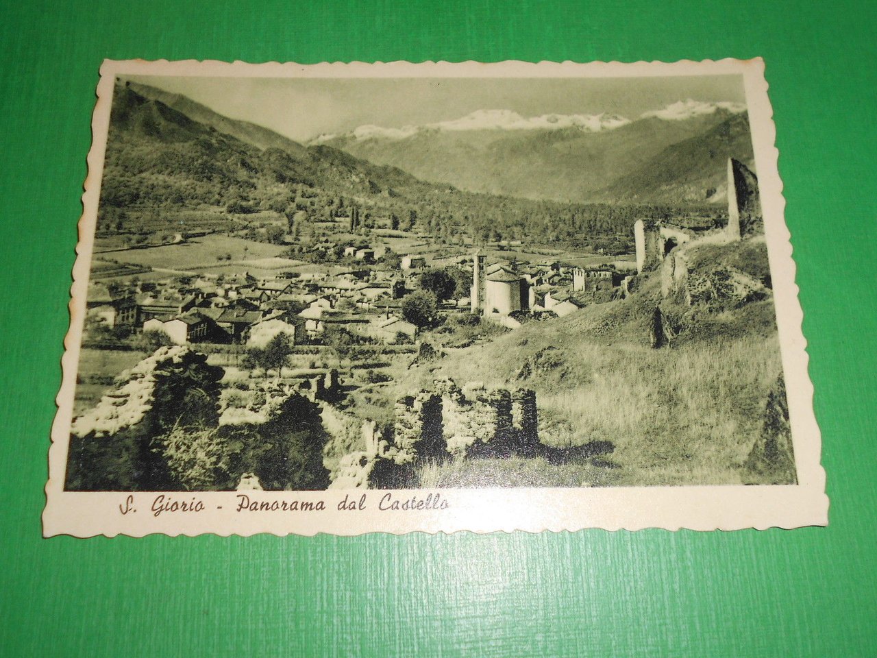 Cartolina S. Giorgio ( Torino ) - Panorama dal Castello …