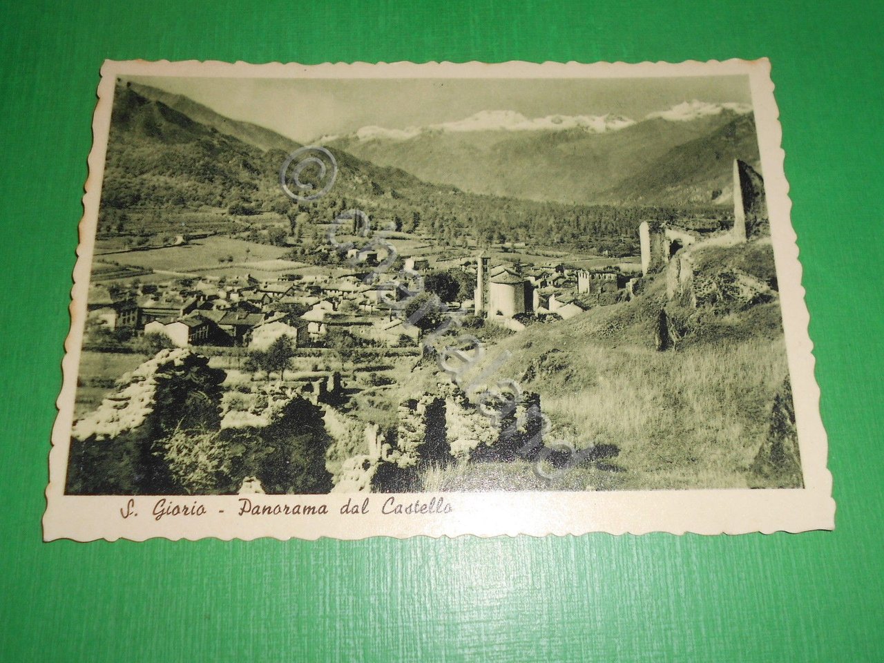 Cartolina S. Giorgio ( Torino ) - Panorama dal Castello …