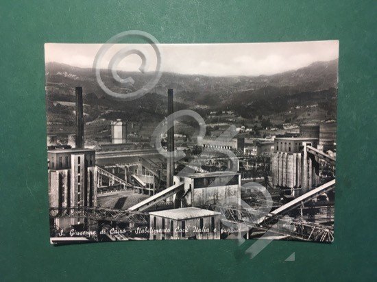 Cartolina S. Giuseppe Di Cairo - Stabilimento Cock Italia e …