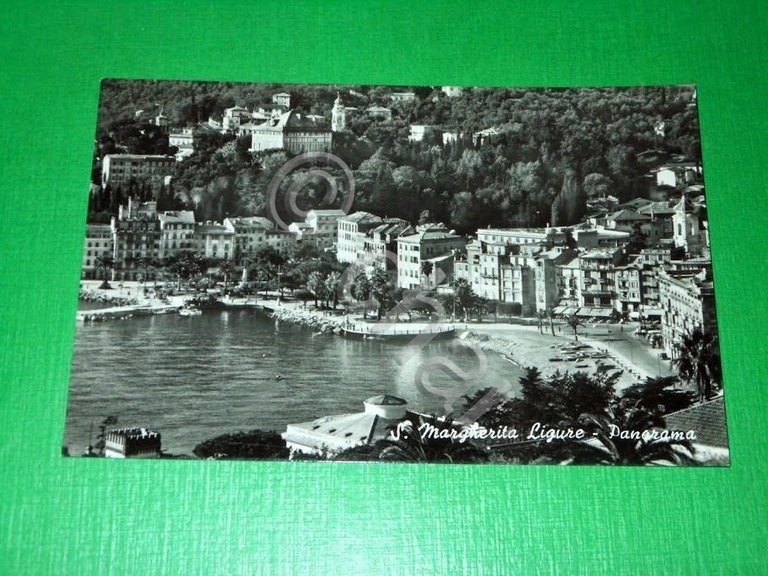 Cartolina S. Margherita Ligure - Panorama 1957.