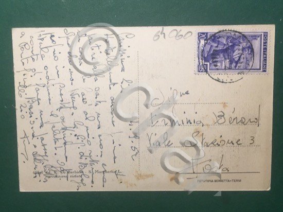 Cartolina S. Maria Ligure - Panorama - 1952