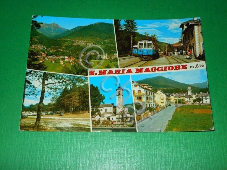 Cartolina S. Maria Maggiore - Vedute diverse 1971