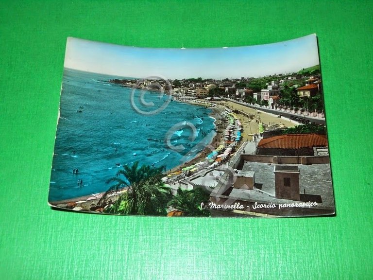 Cartolina S. Marinella ( Roma ) - Scorcio panoramico 1955