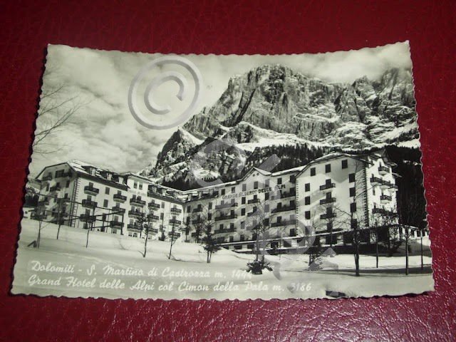 Cartolina S. Martino di Castrozza - Grand Hotel delle Alpi …
