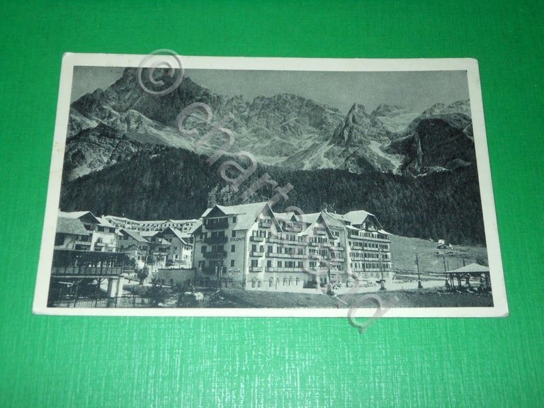 Cartolina S. Martino di Castrozza - Hotel Dolomiti col Cimone …
