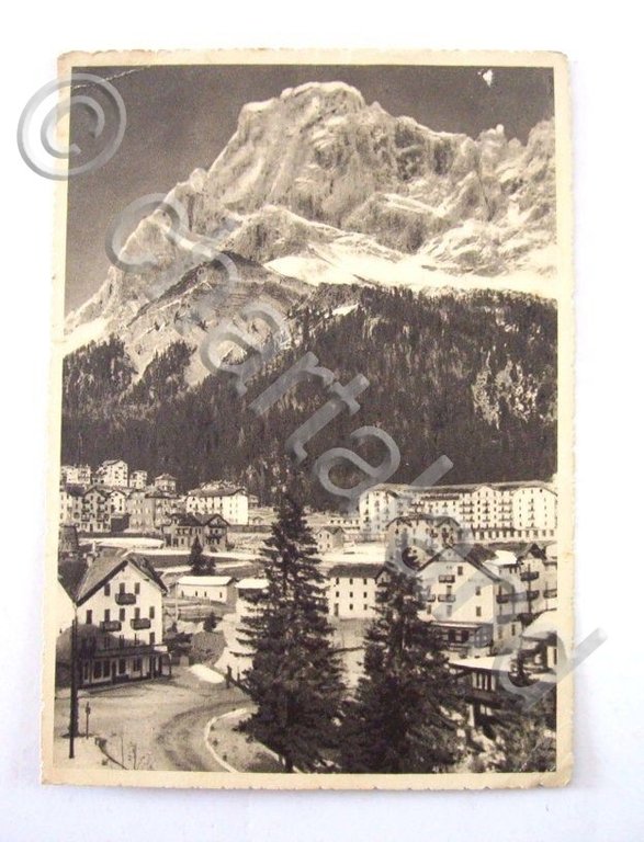 Cartolina S. Martino di Castrozza - Veduta 1939