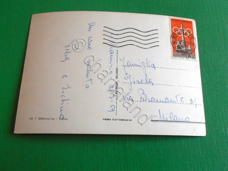 Cartolina S. Maurizio ( Brunate ) - Panorama 1959.