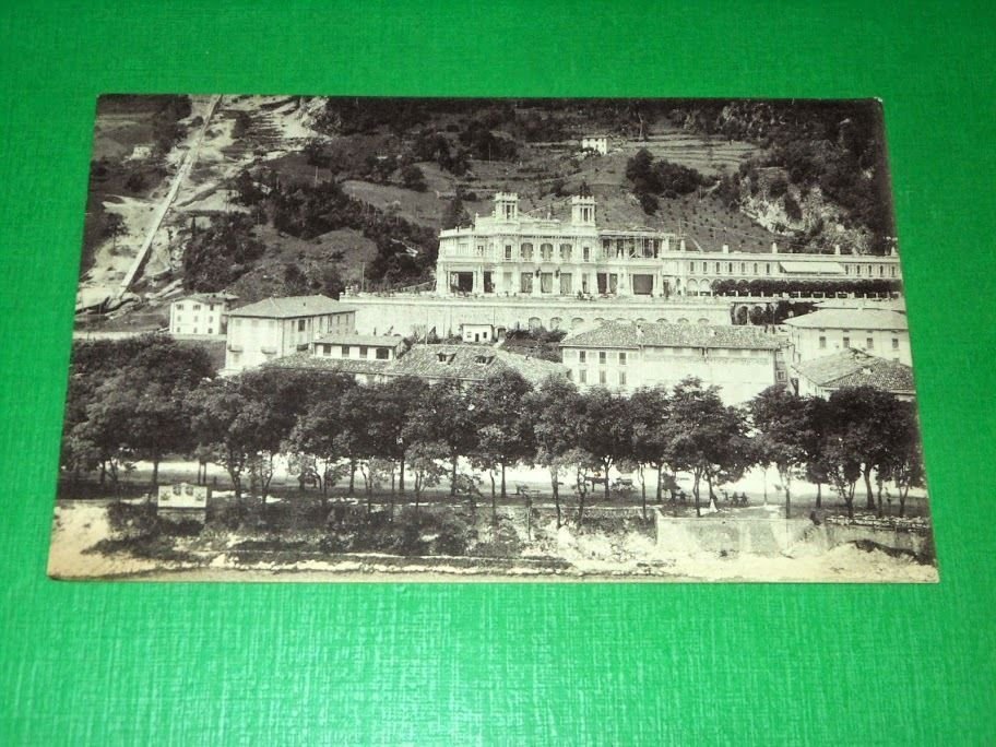 Cartolina S. Pellegrino - Grand Kursaal e Funicolare 1908.