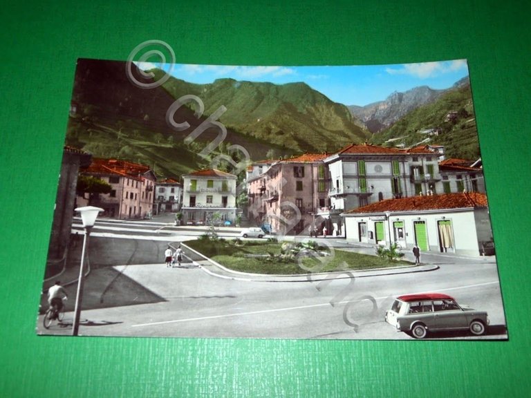 Cartolina S. Pellegrino Terme - Piazza S. Francesco d' Assisi …