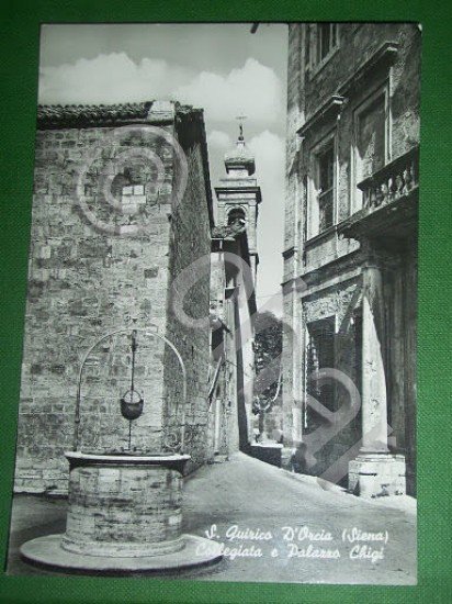 Cartolina S. Quirico D' Orcia ( Siena ) - Collegiata …