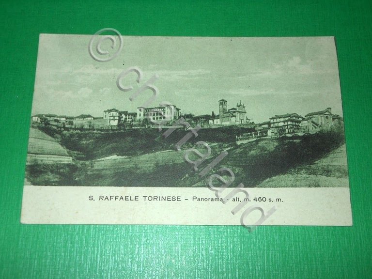 Cartolina S. Raffaele Torinese - Panorama 1929