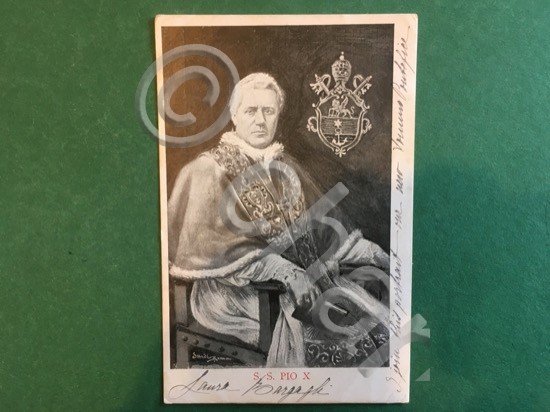Cartolina S.S. Pio X - 1900 ca.