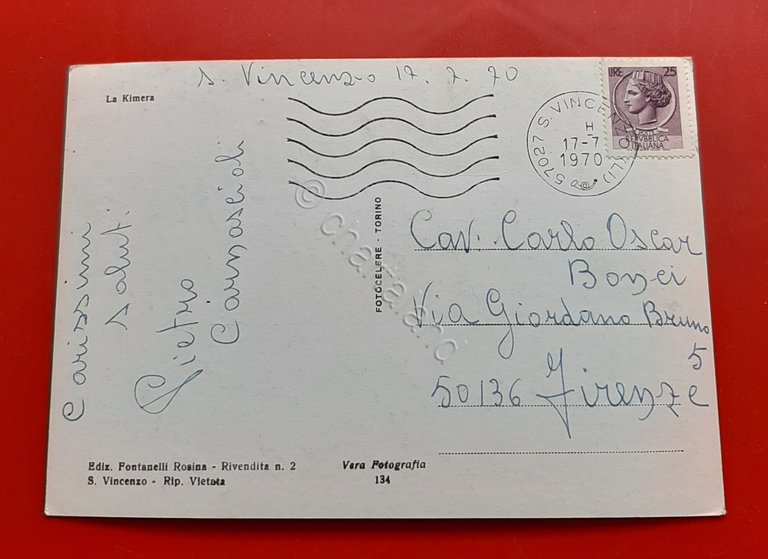 Cartolina S. Vincenzo ( Livorno ) - la Kimera - … | Immagine Gallery 4