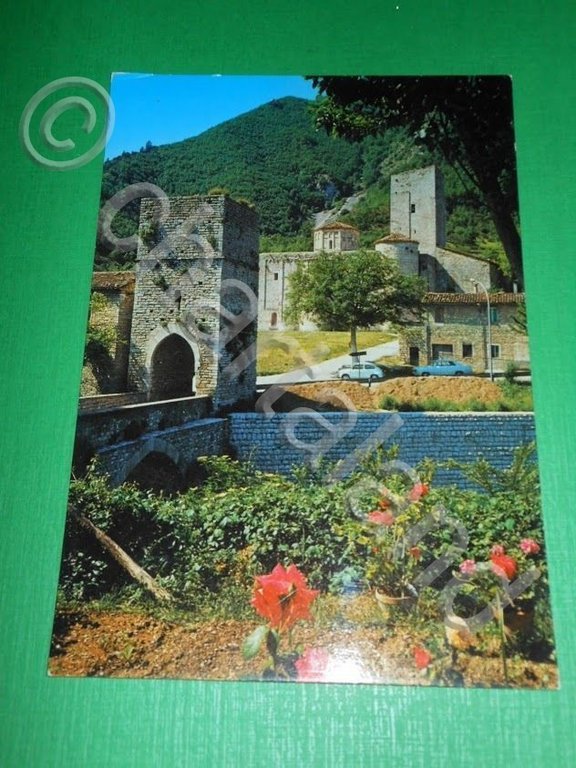 Cartolina S. Vittore di Genga ( Ancona ) - Ponte …