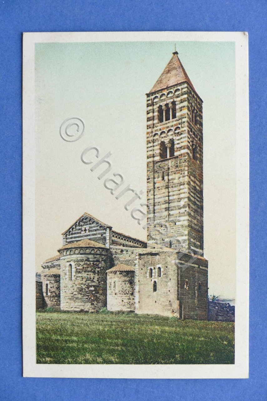 Cartolina Saccargia - Abbazia XIII secolo - 1925 ca..