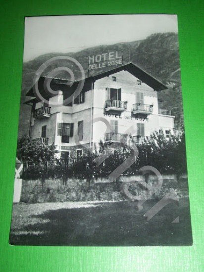 Cartolina Saint Vincent - Hotel delle Rose 1957