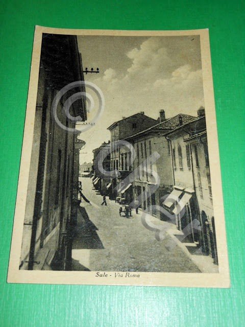 Cartolina Sale - Via Roma - 1940 ca.