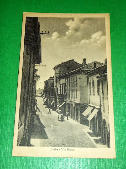 Cartolina Sale - Via Roma 1930 ca.