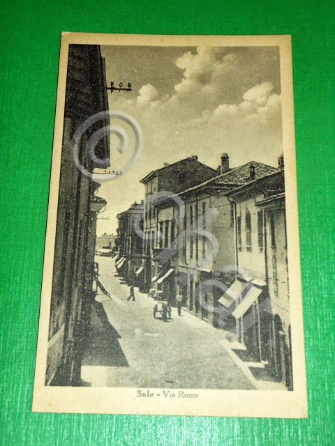 Cartolina Sale - Via Roma 1930 ca.