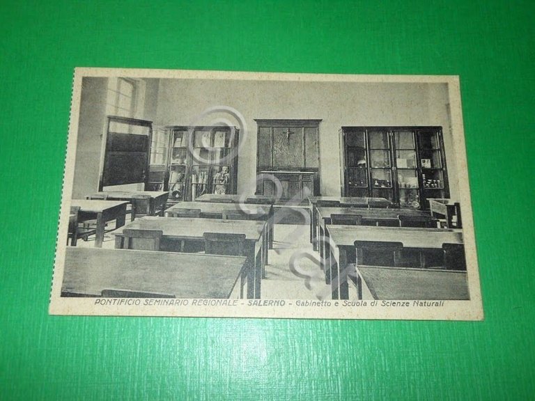 Cartolina Salerno - Pontificio Seminario Regionale - Gabinetto e Scuola … | Immagine Gallery 2