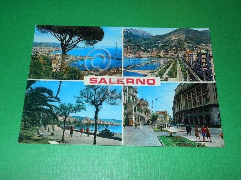 Cartolina Salerno - Vedute diverse - 1965 ca