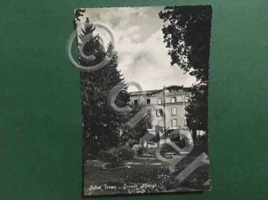 Cartolina Salice Terme - Grande Albergo - 1960