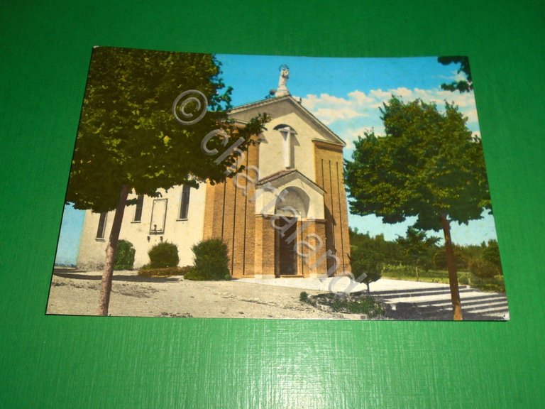 Cartolina Salice Terme - La nuova Chiesa Parrocchiale 1965