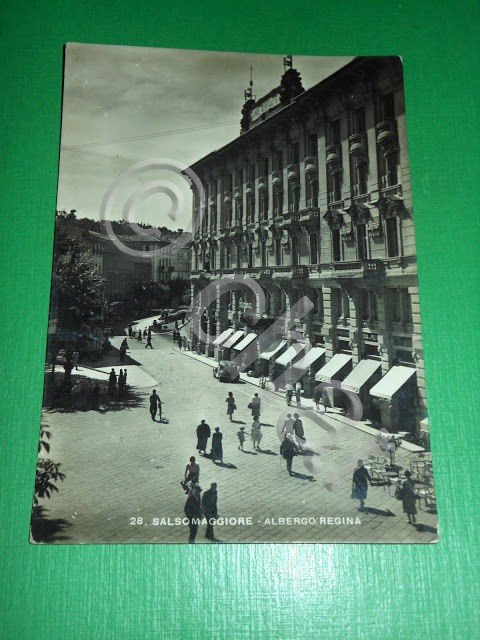 Cartolina Salsomaggiore - Albergo Regina 1951.