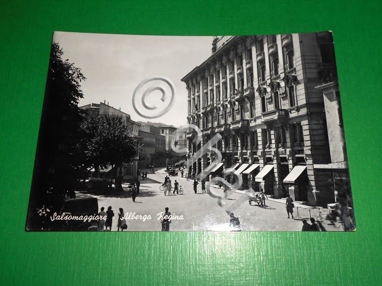 Cartolina Salsomaggiore - Albergo Regina 1951