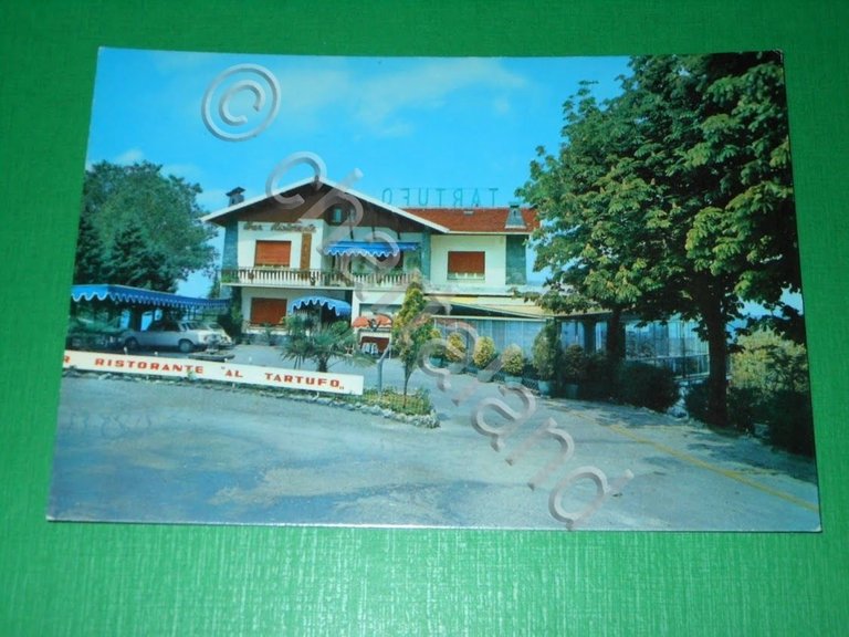 Cartolina Salsomaggiore - Bar Ristorante Al Tartufo 1965 ca