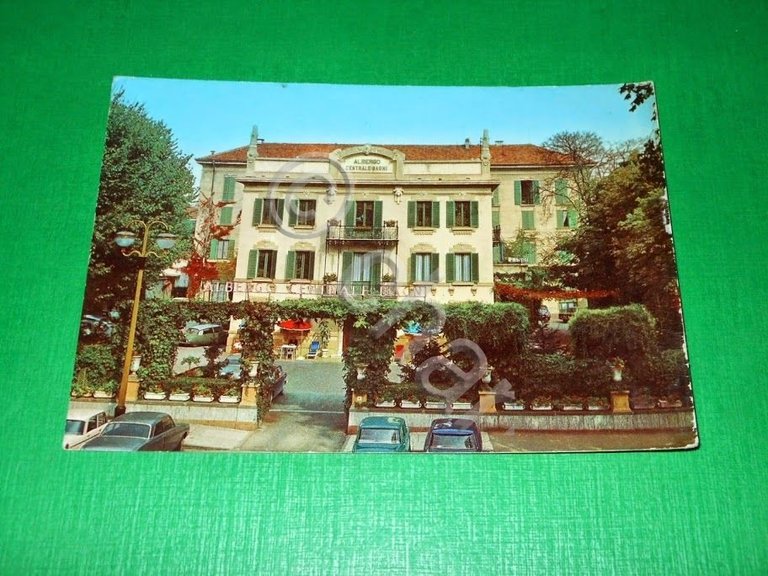 Cartolina Salsomaggiore - Grande Albergo Termale Centrale Bagni 1967