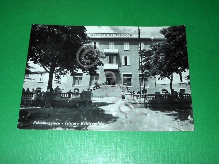 Cartolina Salsomaggiore - Istituto Baistrocchi 1955 ca