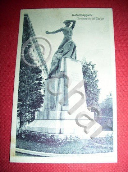 Cartolina Salsomaggiore - Mon. ai Caduti 1930 ca