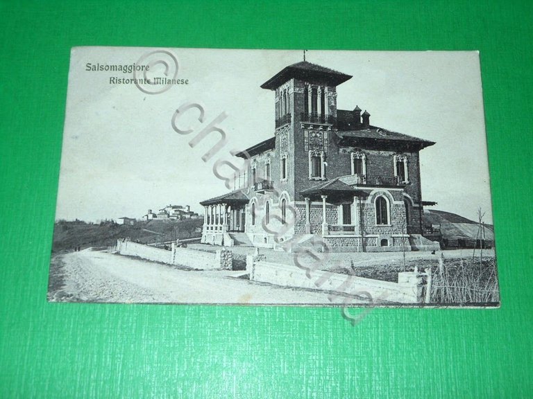 Cartolina Salsomaggiore - Ristorante Milanese 1907