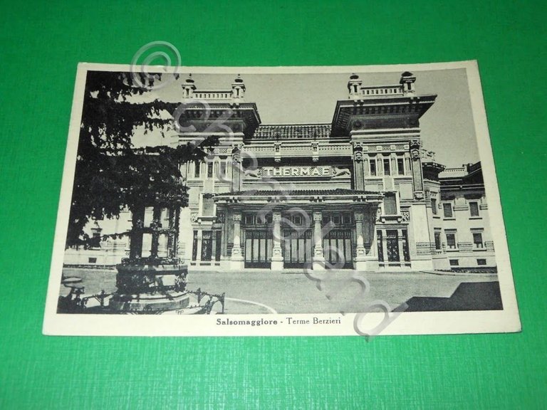 Cartolina Salsomaggiore - Terme Berzieri 1950 ( n. 1 ).