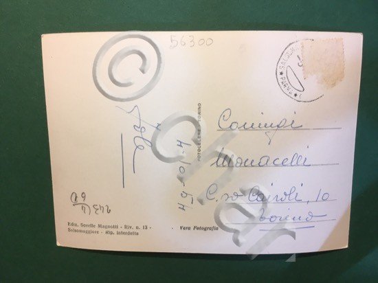 Cartolina Salsomaggiore - Viale Romagnosi - 1954