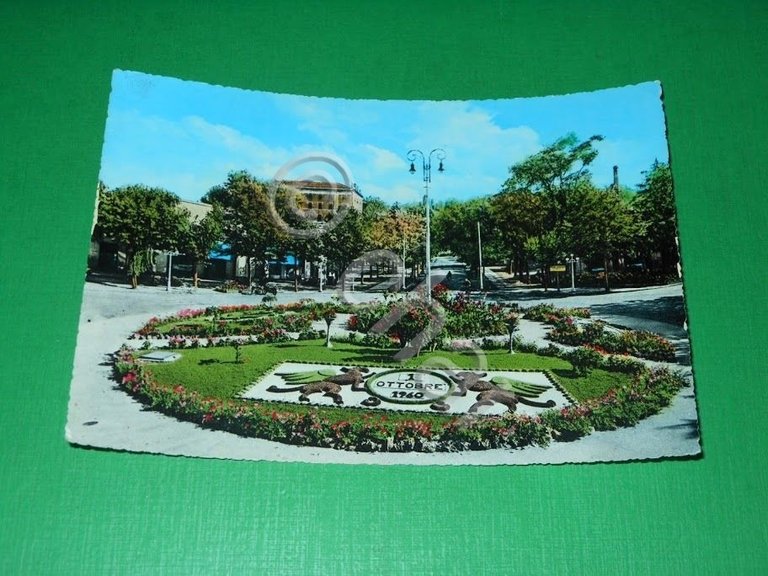 Cartolina Salsomaggiore Terme - La Rotonda 1969