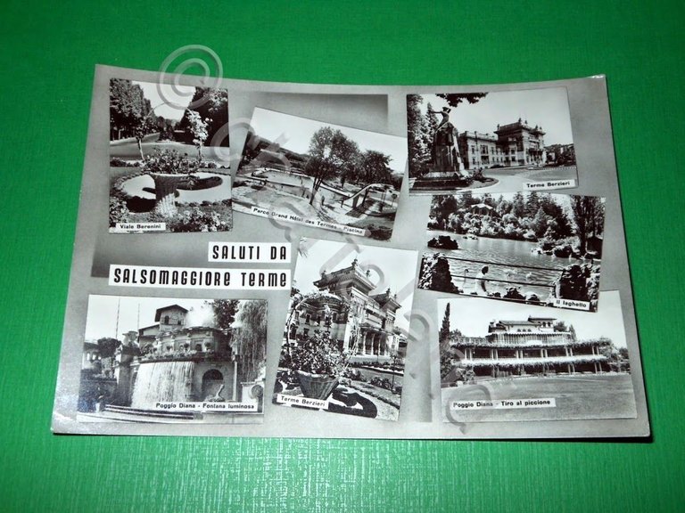 Cartolina Salsomaggiore Terme - Vedute diverse 1962