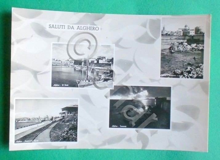 Cartolina Saluti da Alghero - 1963 | Immagine Gallery 2