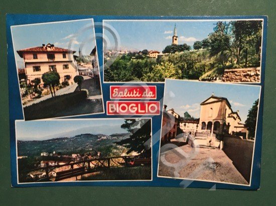 Cartolina Saluti da Bioglio - 1979
