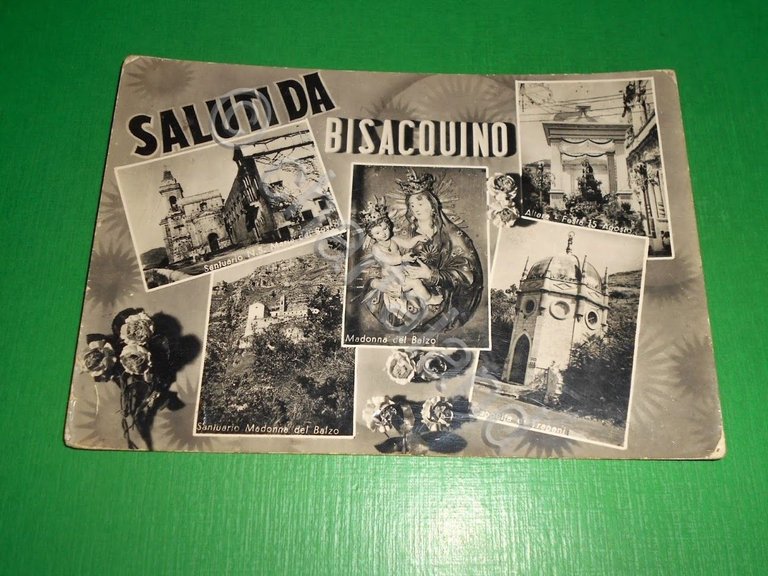 Cartolina Saluti da Bisacquino - Vedute diverse 1963 | Immagine Gallery 2